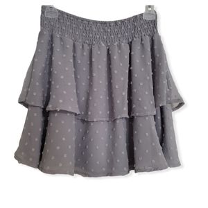 Chelsea & Violet Gray Skirt XL